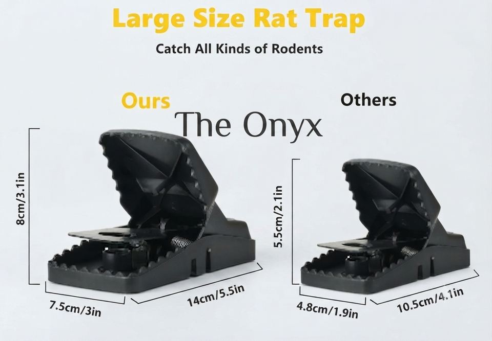 Heavy-Duty Quick-Set Mouse Trap | Reusable & Highly Sensitive Pest Control