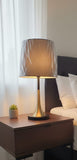 Mid-Century Modern Brass Table Lamp: A Touch of Golden Glamour 💛🛋️✨
